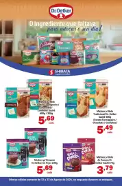 Folheto Shibata Supermercados Página 1: Mistura p/ Bolo de Caneca Dr. Oetker Sachê €3,79
