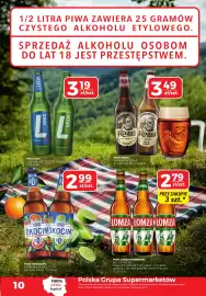 Top Market gazetka Strona 10: Piwo Kozel Wybrane Rodzaje €3,49, Piwo Lech Premium, Free, But. Zw. €3,19