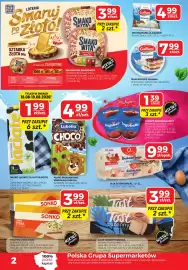 Top Market gazetka Strona 2: Margaryna Smakowita €3,99, Ser Mozzarella Galbani Klasyczna, Light €4,99