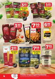 Top Market gazetka Strona 4: Ogórki Konserwowe, Kiszone Krakus €7,99, PRZYPRAWY PRYMAT €1,29