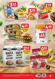 Top Market gazetka Strona 5: Bulka Burger Maslana Oskroba €4,99, Ryż Biały Sonko €4,69