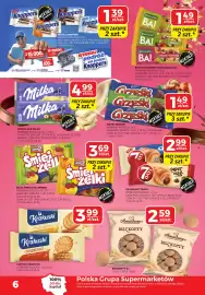 Top Market gazetka Strona 6: Żelki Śmiejżelki Nimm2 €3,69, BATON ZBOŻOWY BAKALLAND BA! €1,49