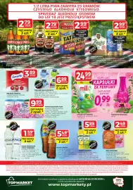 Top Market gazetka Strona 4: Napój Lipton €5,49, Woda mineralna Kinga Pienińska €1,59