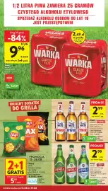 Intermarche gazetka tydzień 33 Strona 12: Piwo Perła Chmielowa €2,99, Piwo Żywiec Premium €2,99