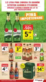 Intermarche gazetka tydzień 33 Strona 13: Piwo Estrella Galicia Especial €4,49, Piwo Pilsner Urquell €5,99