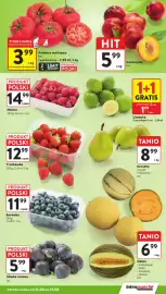 Intermarche gazetka tydzień 33 Strona 19: Borówka polska €11,99, Śliwka ciemna polska luz €5,99
