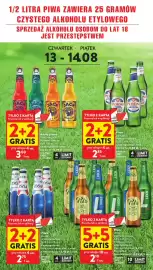 Intermarche gazetka tydzień 33 Strona 2: Piwo Lech Premium €2,10, Piwo bezalkoholowe Peroni Nastro Azzurro €2,85