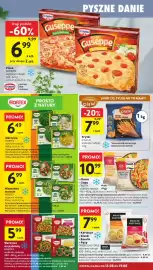 Intermarche gazetka tydzień 33 Strona 24: Pyzy z mięsem Proste Historie €7,99, Szpinak liście Hortex €6,49