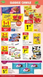 Intermarche gazetka tydzień 33 Strona 30: Draże czekoladowe z orzeszkami ziemnymi M & M's €8,99