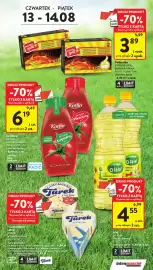 Intermarche gazetka tydzień 33 Strona 5: Podpałka biała w kostkach Express Grill €3,89, Olej słonecznikowy O la la! €4,55