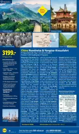 Lidl Reisen Prospekt Seite 20: China Rundreise & Yangtze-Kreuzfahrt €3.199,00