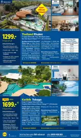 Lidl Reisen Prospekt Seite 8: Badereisen Last- Minute Urlaub! 95% Weiterempfehlung Stand 09.07.2026 HolidayCheck