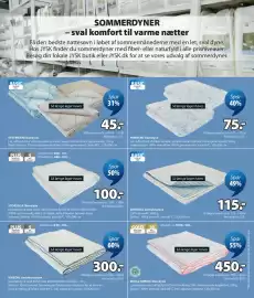 JYSK tilbudsavis Side 13: FONDSBU fiberdyne €75,00, STORSOLA fiberdyne €200,00