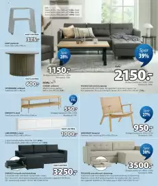 JYSK tilbudsavis Side 4: UDBY piedestal €375,00, MARSLEV sovesofa med chaiselong €3.250,00