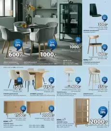 JYSK tilbudsavis Side 7: MUNKEBY spisebord €1.599,00, TAULOV barstol €400,00