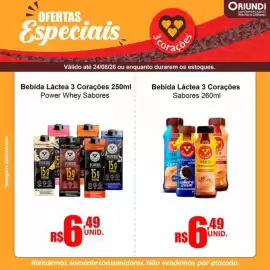 Catálogo Oriundi Página 3: Bebida Láctea 3 Corações Power Whey Sabores €6,49
