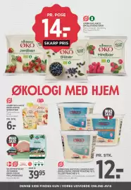 MENY tilbudsavis uge 33 Side 17: Grøn Balance Økologisk Creme Fraiche €12,00, Grøn Balance Økologisk Smoothie €6,00