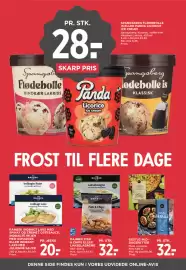 MENY tilbudsavis uge 33 Side 21: Rahbek Fish & Chips / Lakselasagne €32,00, Gestus Middagsretter €32,00