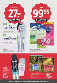 MENY tilbudsavis uge 33 Side 34: TENA eller Libresse €99,95, Rexona deospray eller roll-on €15,00