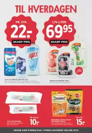 MENY tilbudsavis uge 33 Side 35: Biotex flydende vask €69,95, Ajax, Klorin eller Dun-let €22,00