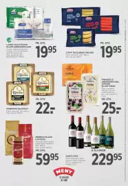 MENY tilbudsavis uge 33 Side 36: RIBERHUS SKIVEOST €22,00, PREMIER IS €25,00