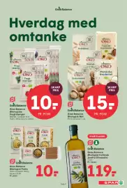SPAR tilbudsavis uge 33 Side 10: Grøn Balance Økologisk Italiensk Jomfru Olivenolie €119,00