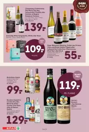 SPAR tilbudsavis uge 33 Side 21: Bombay Sapphire London Dry Gin, Bacardi Añejo Cuatro 4 års Rom eller 42 Below Vodka €129,00