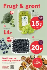 SPAR tilbudsavis uge 33 Side 7: Dansk Broccoli €14,00, Gestus Stenfri Grønne Druer €15,00