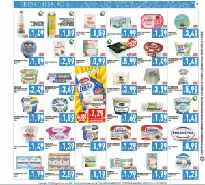 Volantino Pim Supermercati Pagina 12: Galbani Santa Lucia Burrata €1,99, Buoni sapori perle di latte €1,19