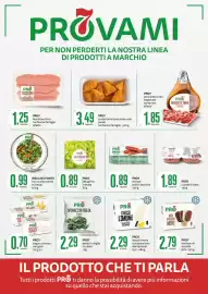 Volantino PRO7 Supermercati Pagina 15: PRO7 stecco limone €2,29, PRO7 spinaci in foglia a cubetti €2,29
