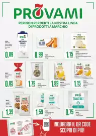Volantino PRO7 Supermercati Pagina 16: PRO7 piatti extra rigidi piani/fondi €1,59, PRO7 taralli €1,79