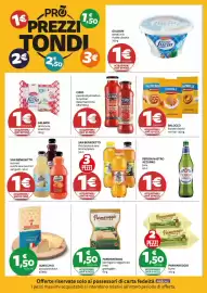 Volantino PRO7 Supermercati Pagina 2: Auricchio provolone dolce €1,50, San Benedetto thè classico e zero €1,00