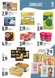 Volantino PRO7 Supermercati Pagina 23: Sigel gelato in vaschetta €6,59, Findus piselli novelli €3,99