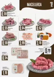Volantino PRO7 Supermercati Pagina 8: AIA bon roll express polpette classiche €3,99, Puntine di suino €0,59
