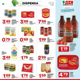 Volantino Sisa Pagina 11: Valle dell'Etna pesto di pistacchio €2,99, Sagra olio di semi di girasole €3,49