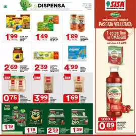Volantino Sisa Pagina 13: SISA Pistacchi Tostati €3,99, Old El Paso tortillas vari tipi €1,99