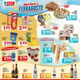Volantino Sisa Pagina 14: Amica chips patatine classiche €1,99, Cora bianco/rosso €2,99