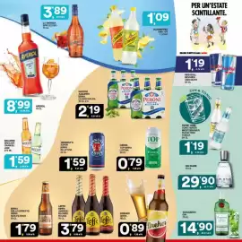 Volantino Sisa Pagina 15: Leffe Birra Ambree/Blonde/Rouge €3,79, Ceres Top Birra Lattina €0,79