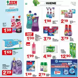 Volantino Sisa Pagina 20: Vileda microfibra universale €1,49, Chanteclair spray €1,98