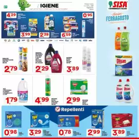 Volantino Sisa Pagina 21: General Detersivo Capi Neri e Scuri/Lana Delicati/Colorati €2,29