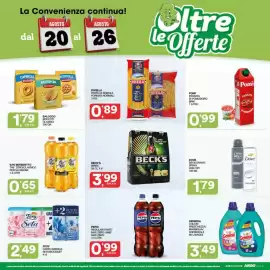 Volantino Sisa Pagina 24: Divella pasta di semola €0,89, Dove deodoranti spray €1,79