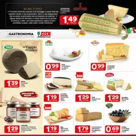 Volantino Sisa Pagina 4: Galbani Bel Paese €1,29, Sisa pasta filata €1,29