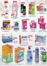 Folleto Alsara Supermercados Página 2: AUSONIA Compresas Alas €1,75, Alsara papel higiénico €2,35