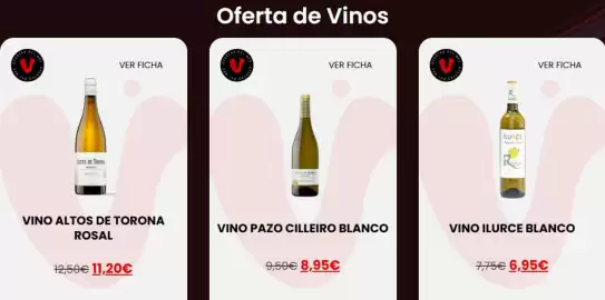 Catálogo Vinalium Página 2: Blanco - vino pazo cilleiro €8,95, Blanco - vino €6,95