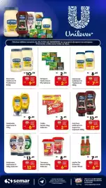 Folheto Semar Supermercado Página 1: Maionese hellmann's sabores €12,99, Molho De Pimenta Knorr €6,99
