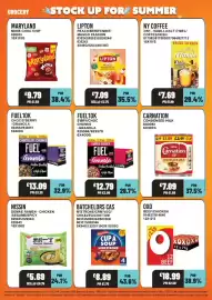 Bestway leaflet week 33 Page 12: Lipton peach paradise €7,09, Carnation condensed milk €7,09