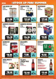 Bestway leaflet week 33 Page 2: Guinness draught €24,39, Carlsberg exp pints €25,39