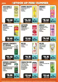 Bestway leaflet week 33 Page 4: Gordon's gin & tonic €14,49, Sierra lime margarita €16,49
