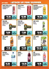 Bestway leaflet week 33 Page 9: Coca-cola original €1,70, Just Juice orange €7,19