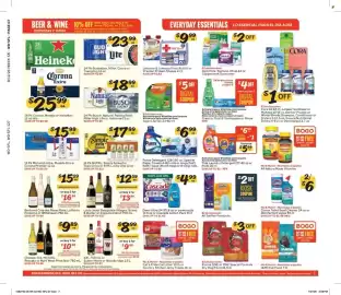 Winn Dixie weekly ad week 33 Page 7: Busch, Natural, Rolling Rock, Miller High Life or Icehouse €18,99